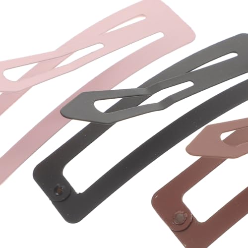 COHEALI 9-Count Snap Hair Clips for Girls - Colorful Barrettes