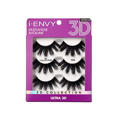 i•ENVY False Eyelashes 3 Pairs Fluffy Faux Mink Lashes 04