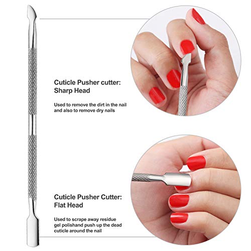 Professional Stainless Steel Cuticle Trimmer 3-in-1 Set
