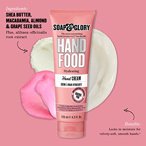 Soap & Glory Hand Food Hydrating Hand Cream with Shea Butter - 125ml