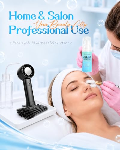 Obeyalash Lash Shampoo Kit with USB Fan & Brush