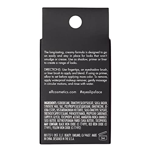 e.l.f. No Budge Cream Eyeshadow - 3-in-1 Primer & Liner