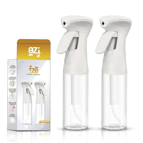FZE 300ml Continuous Spray Bottle - Ultra Fine Mist for Hair & Plants