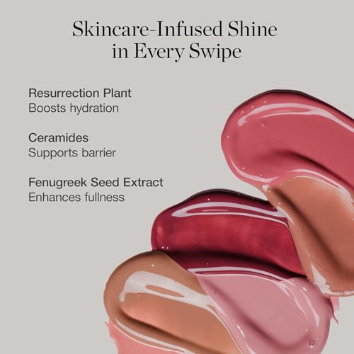 Ogee Beyond Clean Plumping Lip Gloss - Anemone Rusty Pink