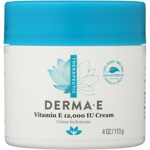 Derma-E Vitamin E Creme 12000 IU - 4 Oz, 2 pack