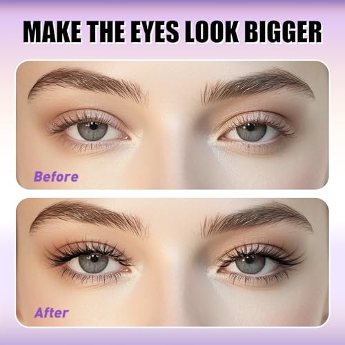 Arison Lashes Bottom Fairy Lash Extension 240 Pcs 0.07mm Thickness Lower C Curl 4-7mm Mixed Under Eyelashes (Fairy Bottom Lashes 0.07-C-4-7mm)