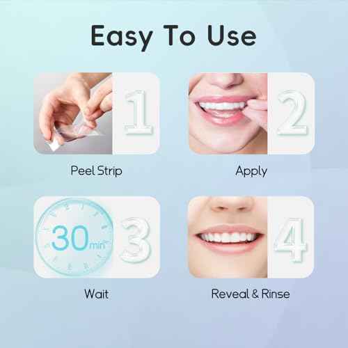 Teeth Whitening Strips Professional Effects Plus, Tooth Whitening Strips Safe Formulas Stain Removal, Deep Cleanse 7 Treatments, Suitable for Sensitive Teeth, Coffee, Smoke Stains