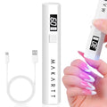 Makartt Handheld UV LED Nail Lamp - Cordless Mini Flash Cure Light