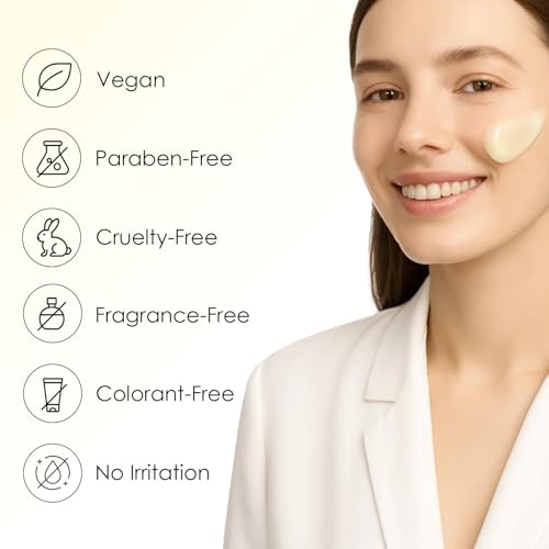 Relief Cream for Skin Barrier Support, Soothing & Nourishing Care for Blemish-Prone and Uneven Skin Tone with Arbutin, Tranexamic Acid & Niacinamide, Vegan Formula for Sensitive Skin, 1.69 fl oz