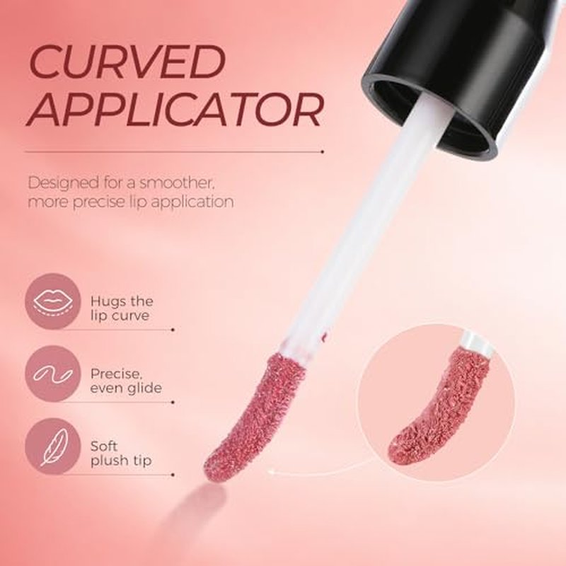 2-in-1 Lip Liner & Gloss Duo - Pearl Shine & Coral