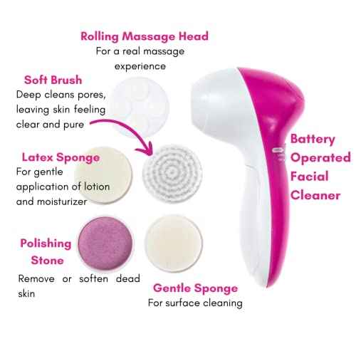 Hot Focus Kids Spa For Girls Toys Day Spa Kit - Kids Playset Deluxe Set With Facial Cleanser Machine Headband Mud Mask