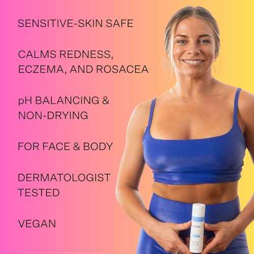 Detox & Soothe Face Mist with Hypochlorous Acid | Reduces Redness & Breakouts | pH Balance & Skin Cleansing for Active Lifestyles | TSA Approved, 2.7 oz | Clean Ingredients