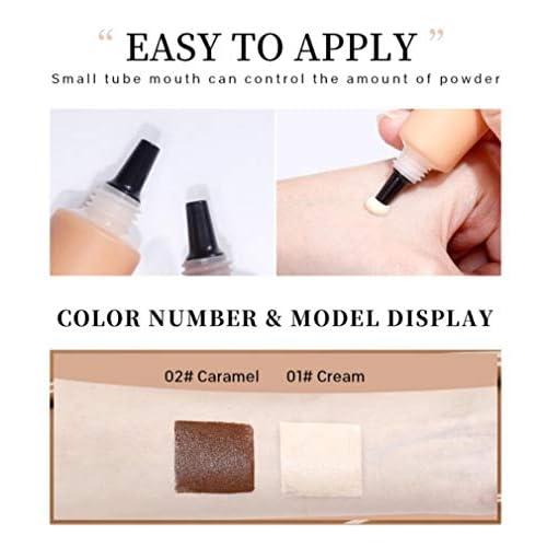Foundation Mixer,Foundation Adjusting Drops,Color Adjusting Mixer Suitable for Liquid Mix to Match Your Unique Skin Tone ((02# Dark))