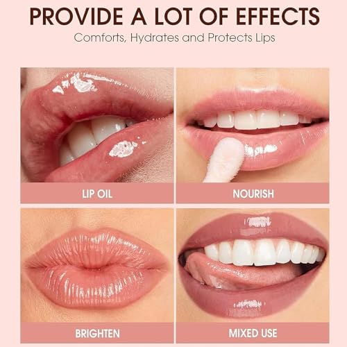 Black Sugar Glossy Lip Gloss - Non-Sticky, Hydrating Shine