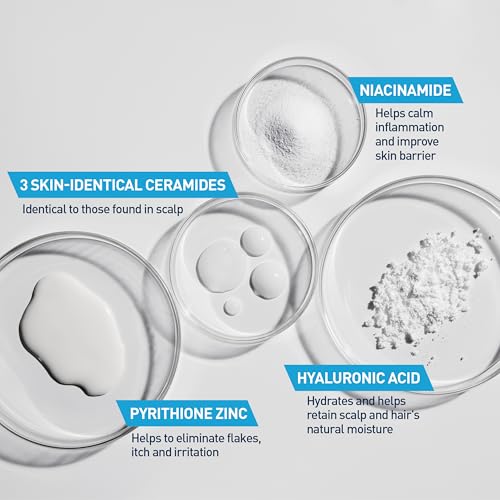 CeraVe 2-in-1 Hydrating Anti-Dandruff Shampoo & Conditioner 12 Fl Oz - Medicated, Sulfate-Free, Dermatologist Developed