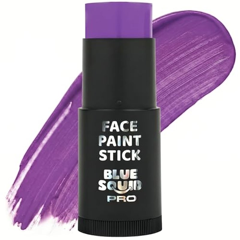 Blue Squid Purple Face Paint Stick - Waterproof Eye Black