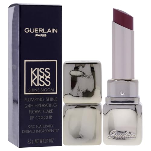 Kiss Kiss Shine Bloom Lipstick - 229 Petal Blush by Guerlain for Women - 0.11 oz Lipstick
