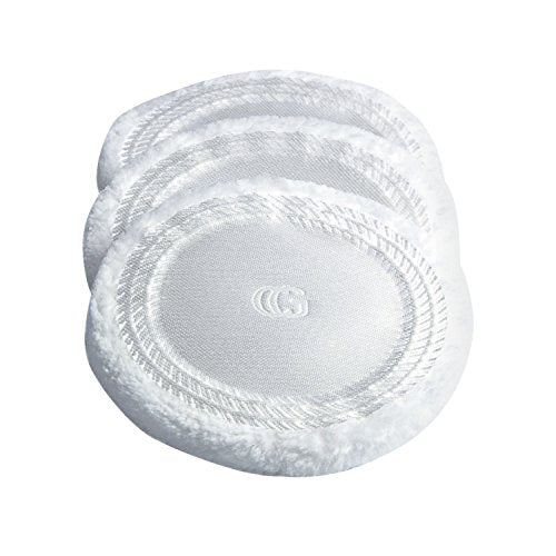 Makeup Powder Puffs - White, 3 Pack - Soft & Absorbent for Flawless Finish