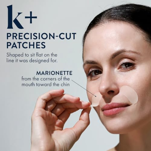 KPLUS Korean Marionette Face Patches for Smile Lines & Nasolabial Folds, 60 Count