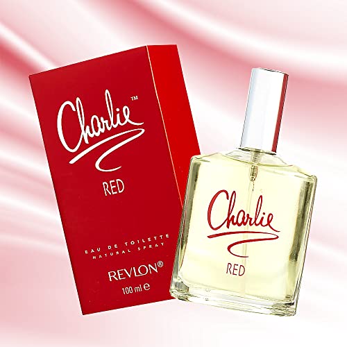 Revlon Charlie Red Eau de Toilette Spray for Women, 3.4 oz