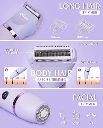 Ufree 3-in-1 Curling Wand Set with Flat Iron & Thermal Brush – Dual Voltage Hair Styling Kit