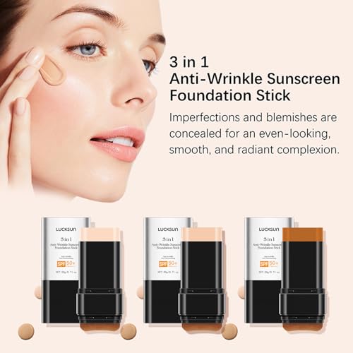 3-in-1 Foundation Stick Concealer - Hydrating Matte Coverage