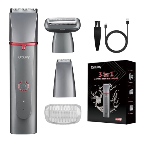3-in-1 Electric Razor for Women - Waterproof Bikini Trimmer Kit