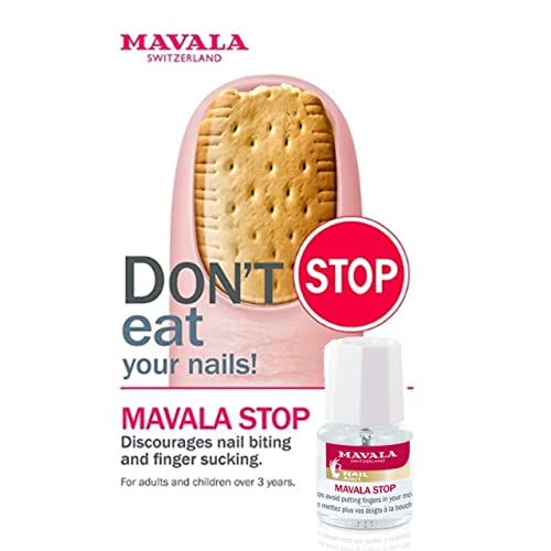 Mavala Stop Nail Biting Treatment Polish | Bitter Taste Deterrent