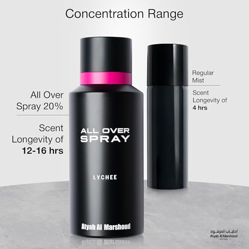 ATYAB AL MARSHOUD Lychee Perfume Body Spray 125mL