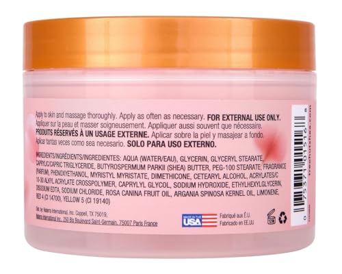 Tree Hut Moroccan Rose Whipped Shea Body Butter 8.4 oz - Hydrating & Nourishing