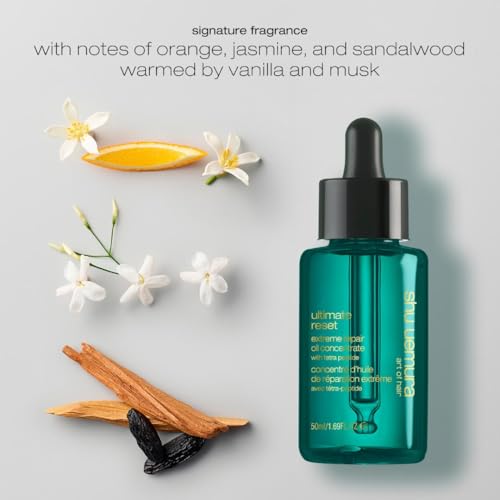 Shu Uemura Ultimate Reset Hair Oil – Repair Damaged Hair, 1.7 oz