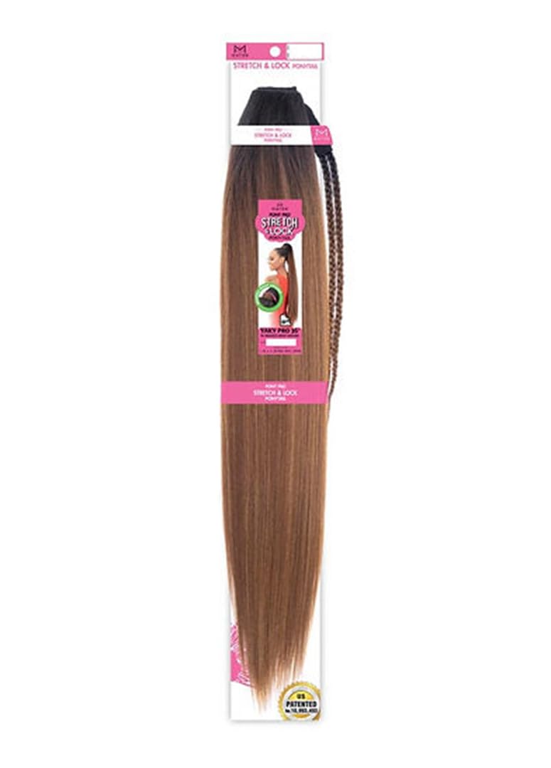 Mayde Beauty Pony Pro Stretch & Lock Yaky Straight Ponytail YAKI PRO 36” (1)