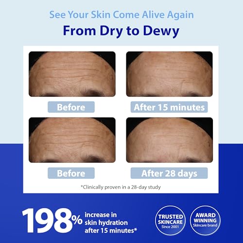 Dr. Denese SkinScience HydroShield Ultra Face Serum 1.7 oz ? Retinol & Ceramide Formula for Deep Moisture, Smooth Radiant Skin, Fine Line Care, Barrier Support ? Dermatologist Tested & Cruelty Free