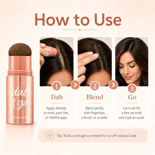 Root Touch Up Stick Dark Brown – Gray Hair Concealer