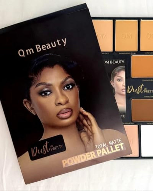 12-in-1 Face Makeup Palette - Bronzer, Blush, Highlighter & Eyeshadow