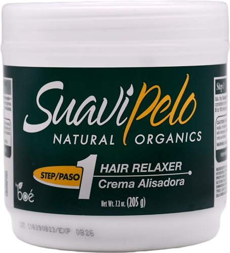 No-Lye Hair Relaxer Kit with Olive Oil - Straightening & Conditioning