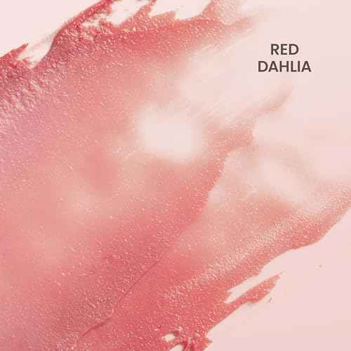 Burt's Bees Lip Tint Balm, Long Lasting 2 in 1 Duo Tinted Balm Formula, Color Infused with Hydrating Shea Butter for a Natural Looking Buildable Finish, Red Dahlia, 1 Tube