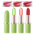 3PCS Aloe Vera Color Changing Lipstick,Crystal Jelly Tinted Lip Balm,Magic Color Change Lipgloss Set,Hydrating Lip Balm,Long-lasting Waterproofing Lipstick for Makeup