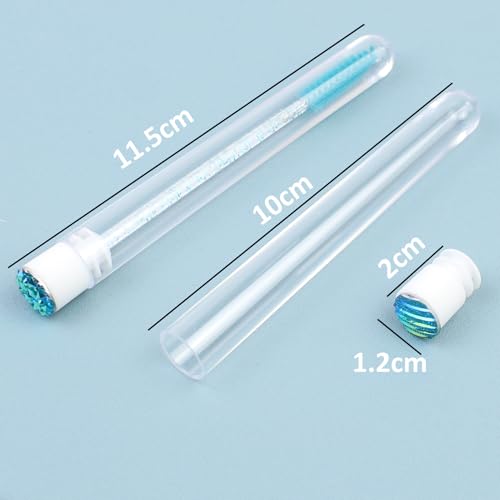 20 Pack Mascara Wands & Tubes Set - Reusable Eyelash Brush