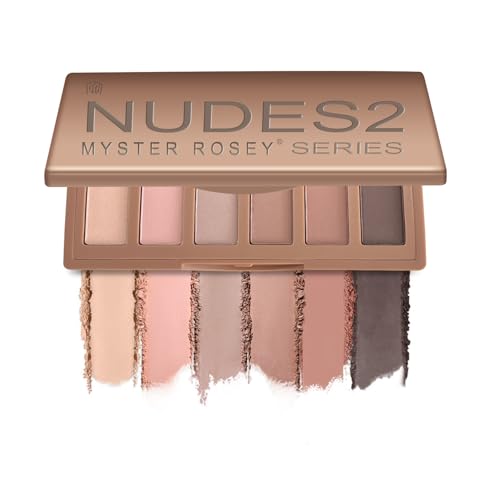 MYSTER ROSEY Nudes 2 Mini Eyeshadow Palette - 6 Nude & Brown Shades