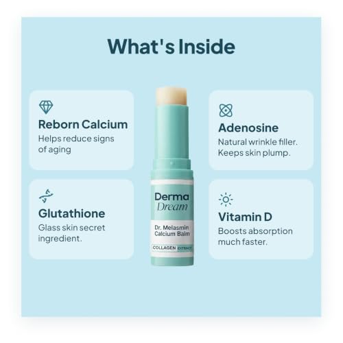 Derma Dream Under Eye Balm - Calcium Stick for Skin Hydration - Variation 1