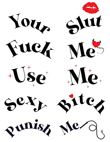 5 Waterproof Temporary Tattoo Stickers for Adults