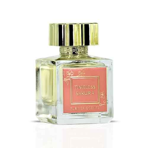 Timeless Sakura Long Lasting Arabian Perfumes for Women ? Eau de Parfum Spray 65ML (2.2 OZ) ? Juicy Fruits & Soft Musk Notes ? Airy, Romantic Ladies Perfume & Premium Gift for Women