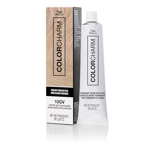 COLORCHARM Permanent Cream Hair Dye - Blonde, 2 oz