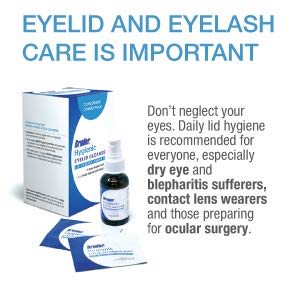 Bruder Hygienic Eyelid Cleansers Value Pack | Hygienic Eyelid Wipes & Eyelid Solution Spray | for Daily Eyelid and Lash Care