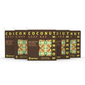 Coconut Shreds Soap Bar (Pack of 5) ? Exfoliating & Moisturizing 2-in-1 Body Soap, Cold Process Handmade Bar with Coconut Milk & Oil, Gentle Daily Cleanser