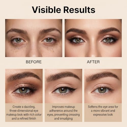 Metallic Holographic Eyeshadow - Color-Shift, 24-Hour Wear
