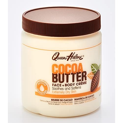 Queen Helene Natural Cocoa Cr?me, Cocoa Butter, 15 Ounce (Pack of 2)