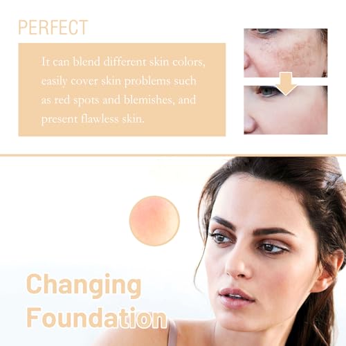 Color Changing Foundation for All Skin Tones - 2 Pack