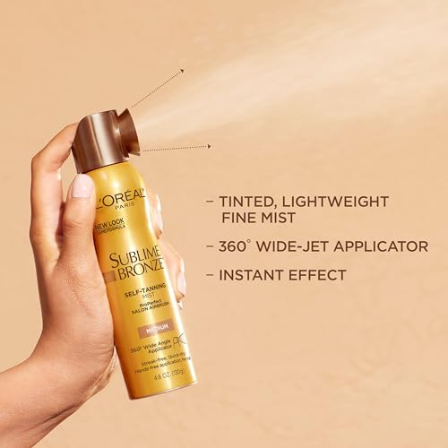 L'Oreal Sublime Bronze Self Tanning Mist 4.6 oz